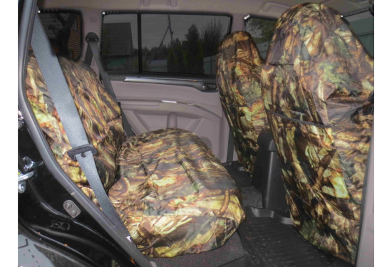 Грязезащитные чехлы на весь салон (лесной камуфляж)