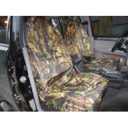Грязезащитные чехлы на весь салон (лесной камуфляж)