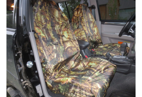 Грязезащитные чехлы на весь салон (лесной камуфляж)