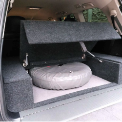 Органайзер "Под докатку" для Toyota Land Cruiser 200 и Lexus LX570