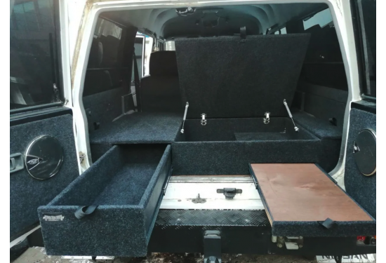 Органайзер "Спальник" для Nissan Patrol/Safari Y60
