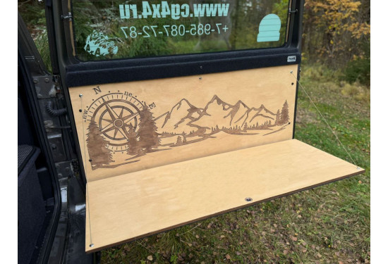 Стол "Туризм" на заднюю дверь УАЗ Патриот