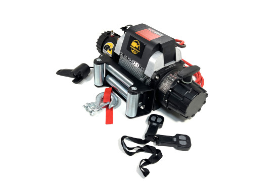 Лебедка электрическая 12V PRO-TOP 12500 lbs / 5670 кг стальной трос