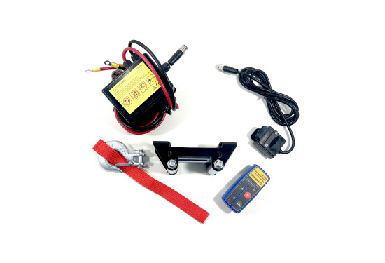 Лебедка электрическая 12V PRO-TOP 3000 lbs / 1361 кг стальной трос