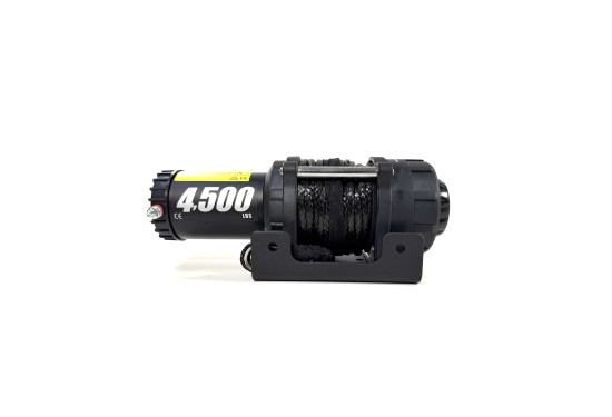 Лебедка электрическая 12V PRO-TOP 4500 lbs / 2040 кг синтетический трос