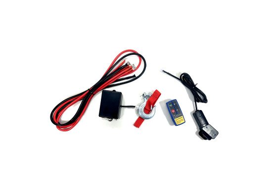 Лебедка электрическая 12V PRO-TOP 5500 lbs / 2495 кг стальной трос