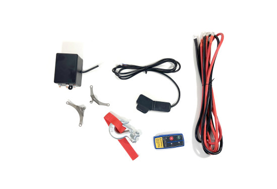 Лебедка электрическая 12V PRO-TOP 6000 lbs / 2722 кг стальной трос