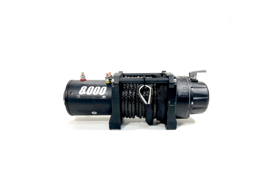 Лебедка электрическая 12V PRO-TOP 8000 lbs / 3630 кг синтетический трос