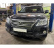Площадка под лебёдку в штатный бампер Lexus LX570 2008-2012