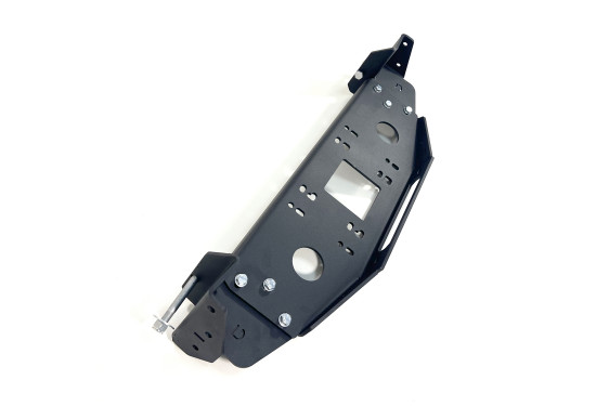 Площадка под лебёдку в штатный бампер Mitsubishi Montero Sport 1998-2008