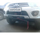 Площадка под лебёдку в штатный бампер Mitsubishi L200 2006-2015 и Mitsubishi Pajero Sport 2008-2015