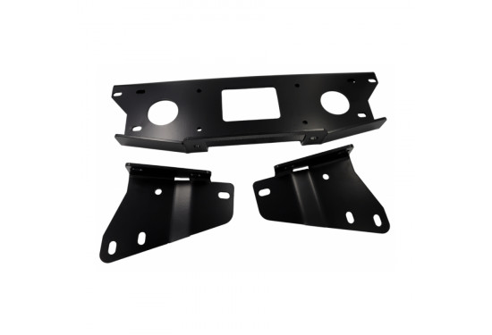 Площадка под лебёдку в штатный бампер Mitsubishi Pajero 2 1991-1997