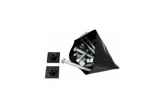 Площадка под лебёдку в штатный бампер Mitsubishi Pajero 2 1991-1997