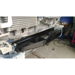 Площадка под лебёдку в штатный бампер Nissan Patrol/Safari Y61 1998-2004