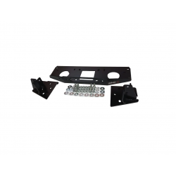 Площадка под лебёдку в штатный бампер Kia Sorento 1 рейстайлинг 2006-2011