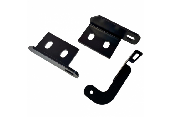 Площадка под лебёдку в штатный бампер Toyota Land Cruiser 200 2007-2012