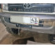 Площадка под лебёдку в штатный бампер Toyota Land Cruiser 76