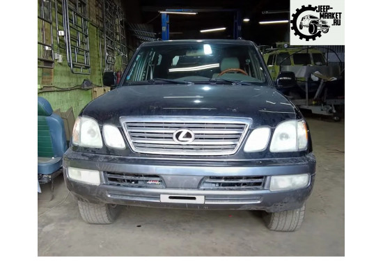 Площадка под лебёдку в штатный бампер Toyota Land Cruiser 100 и Lexus LX470