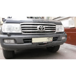 Площадка под лебёдку в штатный бампер Toyota Land Cruiser 100 и Lexus LX470