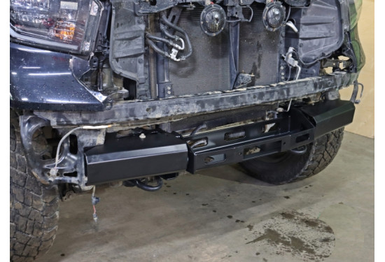 Площадка под лебёдку в штатный бампер Toyota Tundra (XK50) 2013-2022