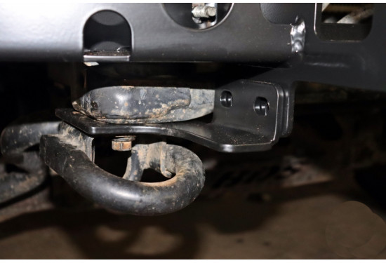 Площадка под лебёдку в штатный бампер Toyota Tundra (XK50) 2013-2022