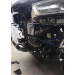 Площадка под лебёдку KDT в штатный бампер Toyota Hilux 2015-2020