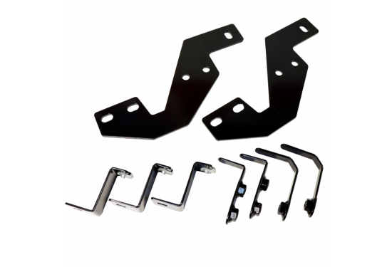 Площадка под лебёдку в штатный бампер Toyota Hilux 2020-2024