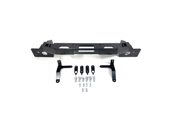 Площадка под лебёдку в штатный бампер Toyota Hilux 2005-2015