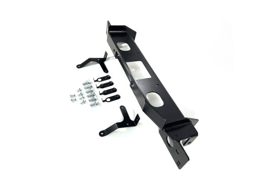 Площадка под лебёдку в штатный бампер Toyota Hilux 2005-2015