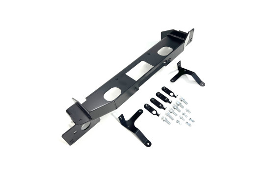 Площадка под лебёдку в штатный бампер Toyota Hilux 2005-2015