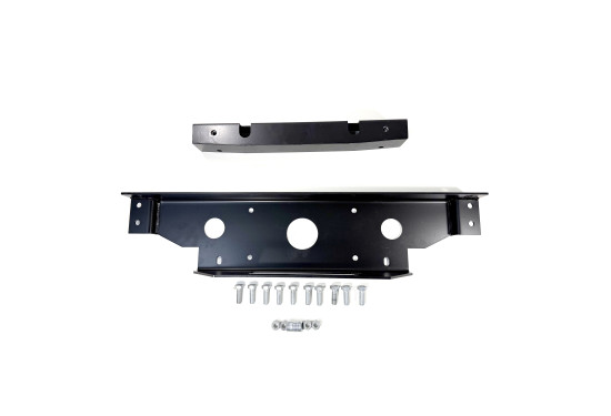 Площадка под лебёдку в штатный бампер SsangYong Kyron с бензиновым двигателем