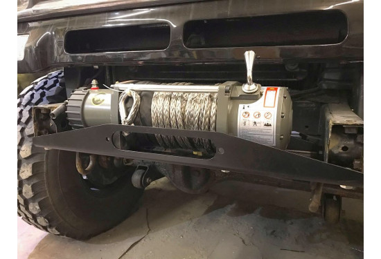 Площадка под лебёдку в штатный бампер Toyota Land Cruiser Prado 70 серии 1993-1996