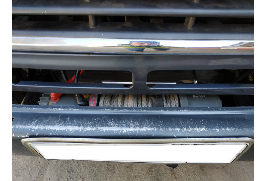 Площадка под лебёдку в штатный бампер Toyota Land Cruiser Prado 70 серии 1993-1996