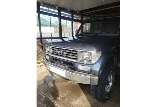 Площадка под лебёдку в штатный бампер Toyota Land Cruiser Prado 70 серии 1993-1996