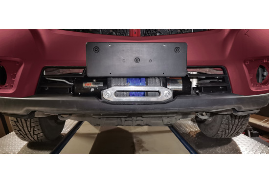 Площадка под лебёдку в штатный бампер JAC T6 и SOLLERS ST6