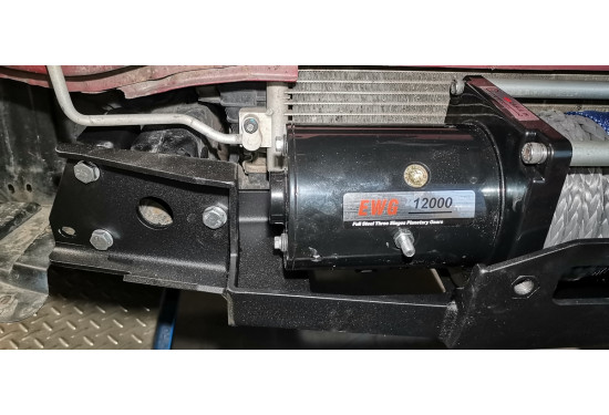 Площадка под лебёдку в штатный бампер JAC T6 и SOLLERS ST6