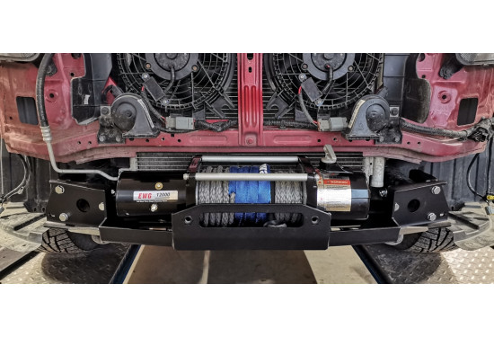 Площадка под лебёдку в штатный бампер JAC T6 и SOLLERS ST6