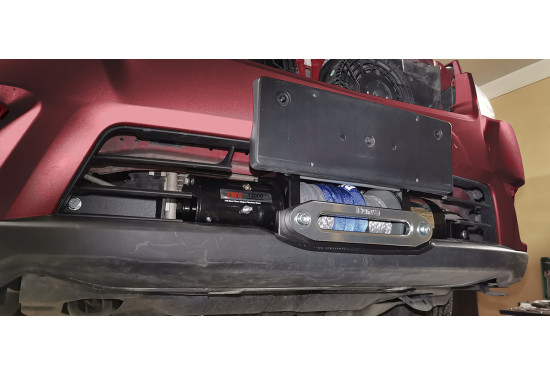 Площадка под лебёдку в штатный бампер JAC T6 и SOLLERS ST6