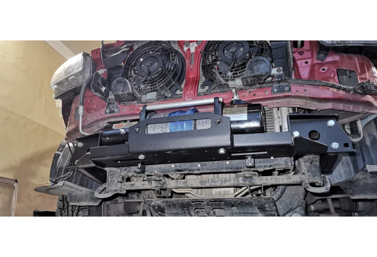 Площадка под лебёдку в штатный бампер JAC T6 и SOLLERS ST6