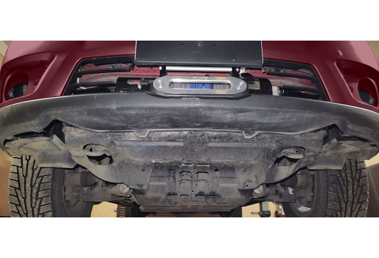 Площадка под лебёдку в штатный бампер JAC T6 и SOLLERS ST6