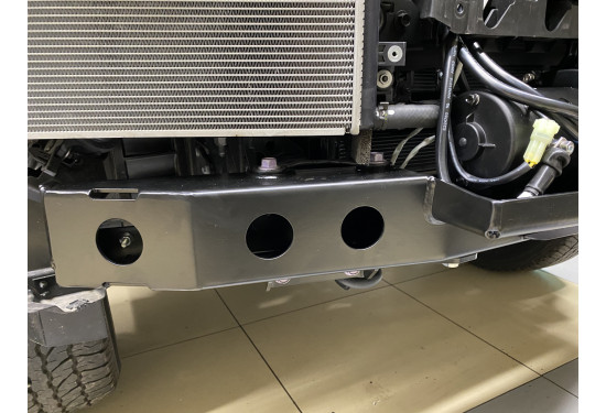 Площадка под лебёдку в штатный бампер Toyota Land Cruiser 300