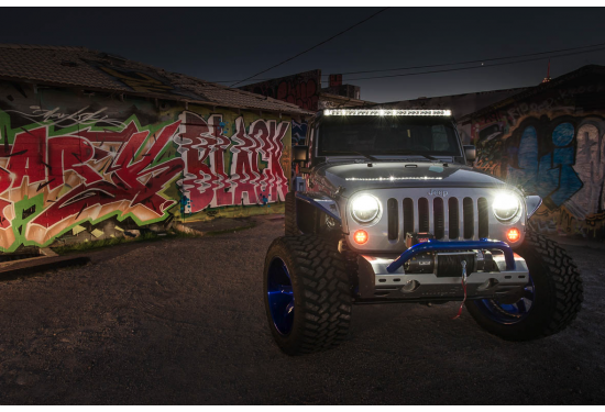 Светодиодная балка RIGID с RGB подсветкой 278W Комбинированный свет (арт.: 250053)