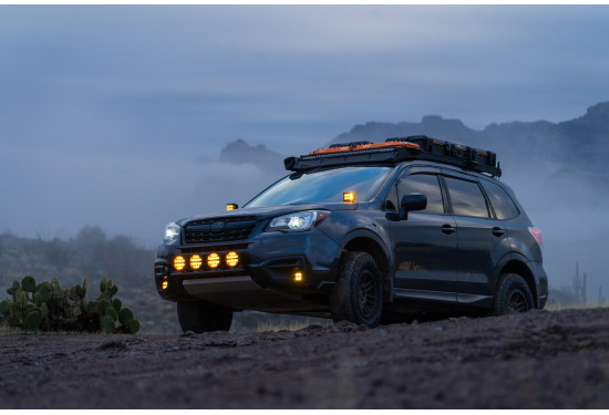 Светодиодные фары RIGID 72W Дальний свет + ДХО (арт.: 36210)