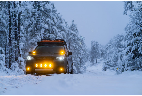 Светодиодные фары RIGID 72W Дальний свет + ДХО (арт.: 36210)