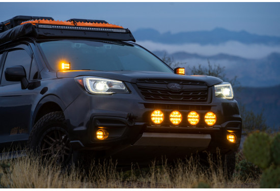 Светодиодные фары RIGID 72W Дальний свет + ДХО (арт.: 36210)