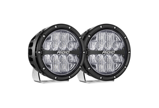 Светодиодные фары RIGID 72W Ближний свет + RGBW-подсветка (арт.: 36411)