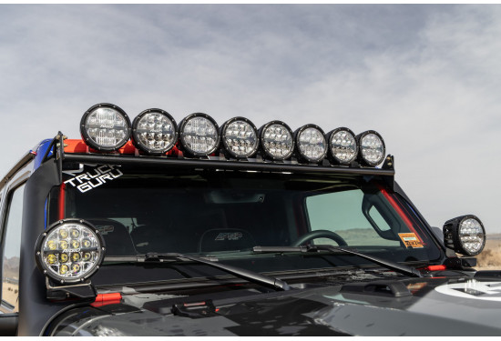 Светодиодные фары RIGID 72W Дальний свет + RGBW-подсветка (арт.: 36412)