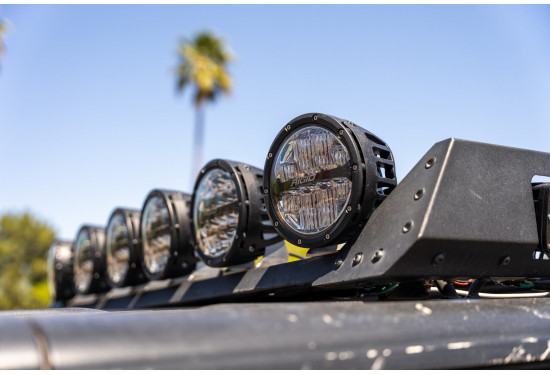 Светодиодные фары RIGID 72W Дальний свет + RGBW-подсветка (арт.: 36412)