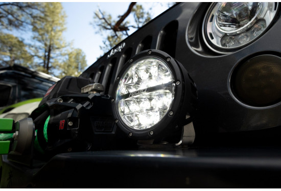 Светодиодные фары RIGID 72W Дальний свет + RGBW-подсветка (арт.: 36412)