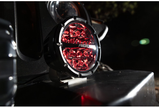 Светодиодные фары RIGID 72W Дальний свет + RGBW-подсветка (арт.: 36412)